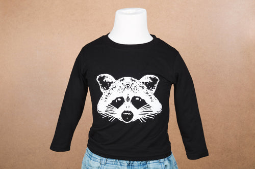 Rocky raccoon long sleeve - one size